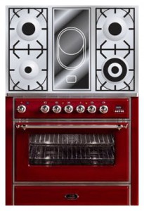 Kitchen Stove ILVE M-90VD-MP Red Photo
