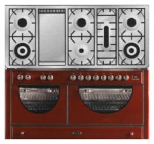 Kitchen Stove ILVE MCA-150FD-VG Red Photo