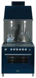 厨房炉灶 ILVE MT-90-VG Blue 照片