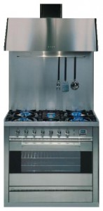 Kitchen Stove ILVE P-90B-MP Stainless-Steel Photo