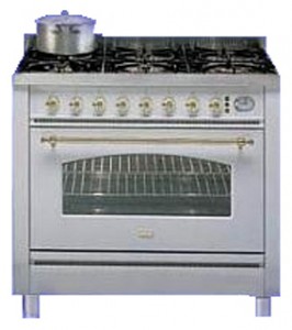 Kitchen Stove ILVE P-90BN-VG Stainless-Steel Photo