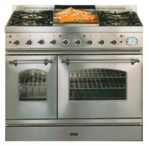 Kitchen Stove ILVE PD-90FN-MP Stainless-Steel Photo