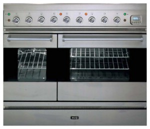 Estufa de la cocina ILVE PD-90V-MP Stainless-Steel Foto