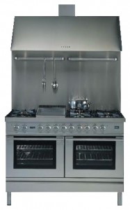 Estufa de la cocina ILVE PDF-120S-VG Stainless-Steel Foto