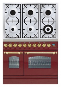 Kitchen Stove ILVE PDN-906-MP Red Photo