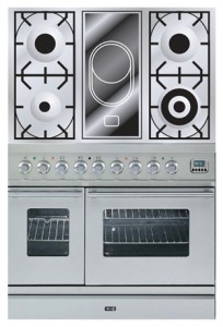Kitchen Stove ILVE PDW-90V-VG Stainless-Steel Photo