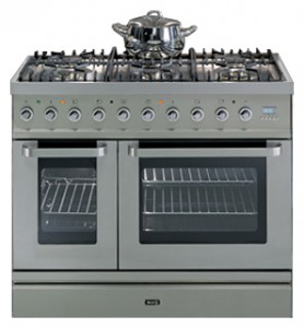 Kitchen Stove ILVE TD-90CL-VG Stainless-Steel Photo