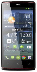 携帯電話 Acer Liquid E3 写真