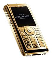 Mobile Phone GoldVish Centerfold Yellow Gold foto