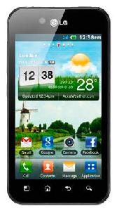 携帯電話 LG Optimus Black P970 写真