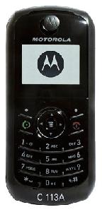 Mobilais telefons Motorola C113A foto