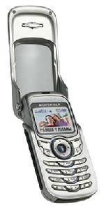 携帯電話 Motorola E380 写真