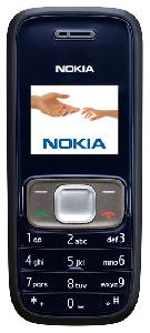 携帯電話 Nokia 1209 写真