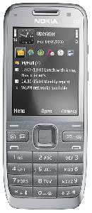 Cep telefonu Nokia E52 fotoğraf