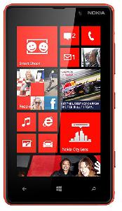 Komórka Nokia Lumia 820 Fotografia