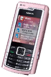 携帯電話 Nokia N72 写真