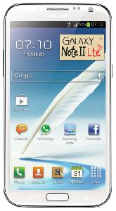 Cep telefonu Samsung Galaxy Note II LTE GT-N7105 fotoğraf