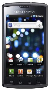 Téléphone portable Samsung Giorgio Armani Galaxy S GT-I9010 Photo