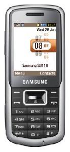携帯電話 Samsung S3110 写真