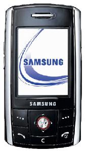 携帯電話 Samsung SGH-D800 写真
