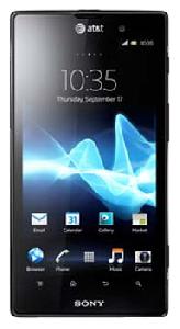 Mobilusis telefonas Sony Xperia ion nuotrauka