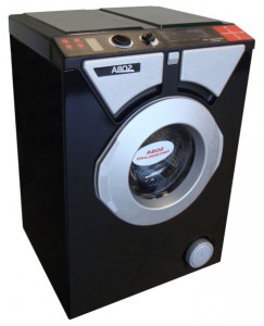 ﻿Washing Machine Eurosoba 1100 Sprint Black and Silver Photo