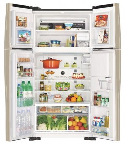 Kühlschrank Hitachi R-W722PU1GGR Foto