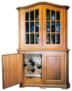 Kühlschrank OAK W80W Lux Foto