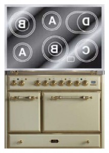 Кухненската Печка ILVE MCDE-100-E3 White снимка