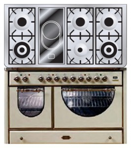 Кухонна плита ILVE MCSA-120VD-MP Antique white фото