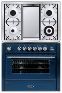 Virtuvės viryklė ILVE MT-90FD-VG Blue nuotrauka
