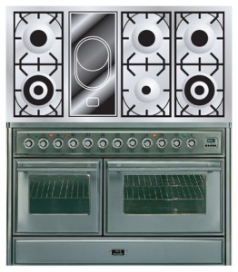 Fogão de Cozinha ILVE MTS-120VD-E3 Stainless-Steel Foto