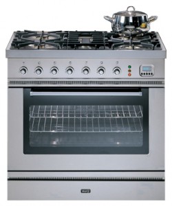 Kitchen Stove ILVE P-80L-MP Stainless-Steel Photo