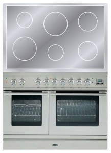 Estufa de la cocina ILVE PDLI-100-MW Stainless-Steel Foto