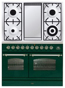 Кухненската Печка ILVE PDN-100F-VG Green снимка