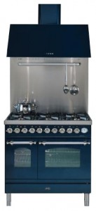 厨房炉灶 ILVE PDN-90B-VG Blue 照片