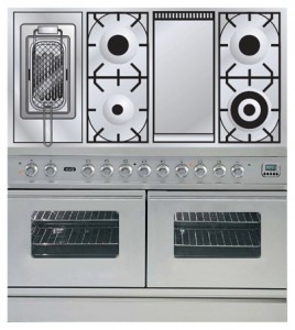 Кухонна плита ILVE PDW-120FR-MP Stainless-Steel фото