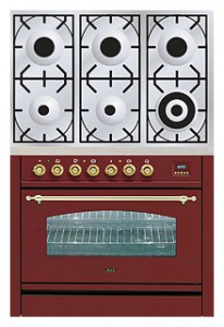 Кухонна плита ILVE PN-906-VG Red фото