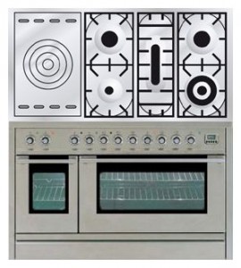 Kitchen Stove ILVE PSL-120S-VG Stainless-Steel Photo