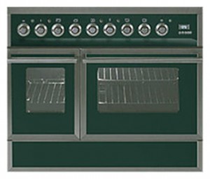 Estufa de la cocina ILVE QDC-90FW-MP Green Foto