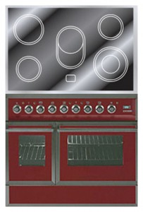 Кухонна плита ILVE QDCE-90W-MP Red фото
