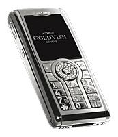 Mobil Telefon GoldVish Violent Numbers White Gold Fil