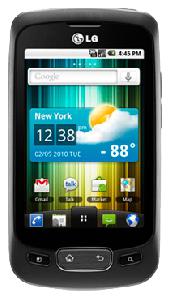 Mobilný telefón LG Optimus One P500 fotografie