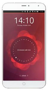 携帯電話 Meizu MX4 Ubuntu Edition 写真