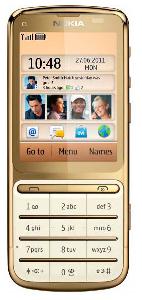 Mobilný telefón Nokia C3-01 Gold Edition fotografie