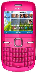 Mobiiltelefon Nokia C3 foto