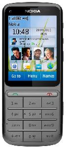携帯電話 Nokia C3 Touch and Type 写真