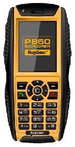 携帯電話 RugGear P860 Explorer 写真