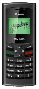 携帯電話 Sagem my100X 写真
