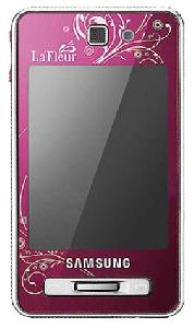 Mobiltelefon Samsung La Fleur SGH-F480 Foto